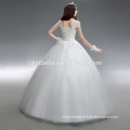 Ball Gown Or princess Sweetheart Organza Wedding Dress Made in China